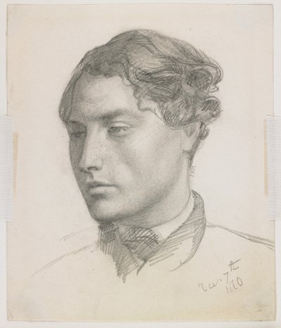 Portrait of a Young Man, 1860 by Valentine Cameron Prinsep